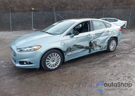 2013 Ford Fusion Energi Titanium из США, поврежденный, VIN 3FA6P0SUXDR232560